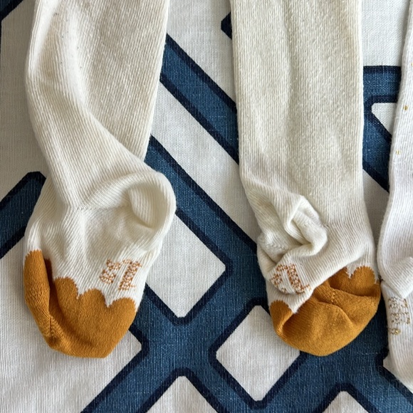 Girls Tights 6-18 Months. Jacadi (3 pair) and Carters (1 pair) - Picture 4 of 5